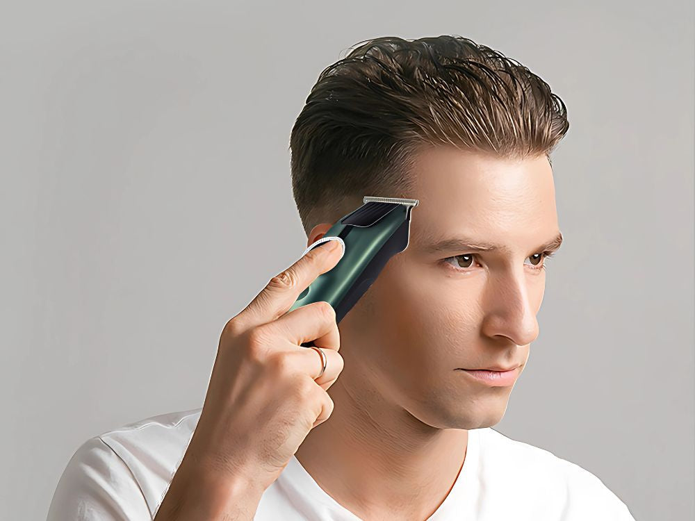 Matu griezēja skuvekļa komplekts ar bezvadu uzgaļiem, USB-C