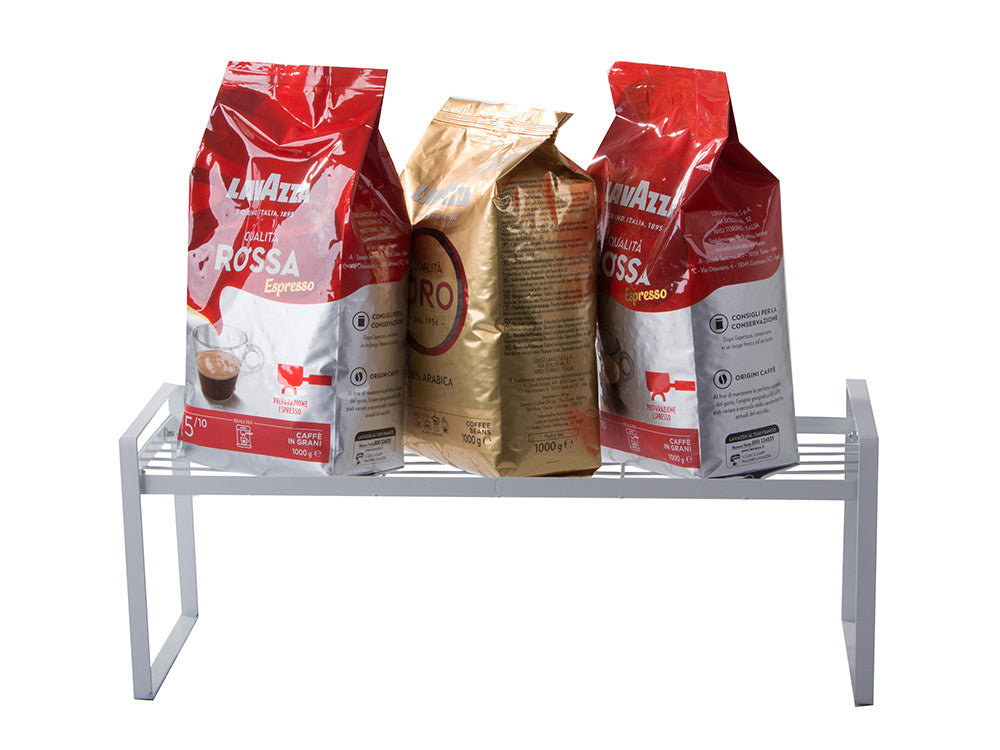 Metāla plaukts, vienlīmeņa virtuves organizatora statīvs, melns virtuvei