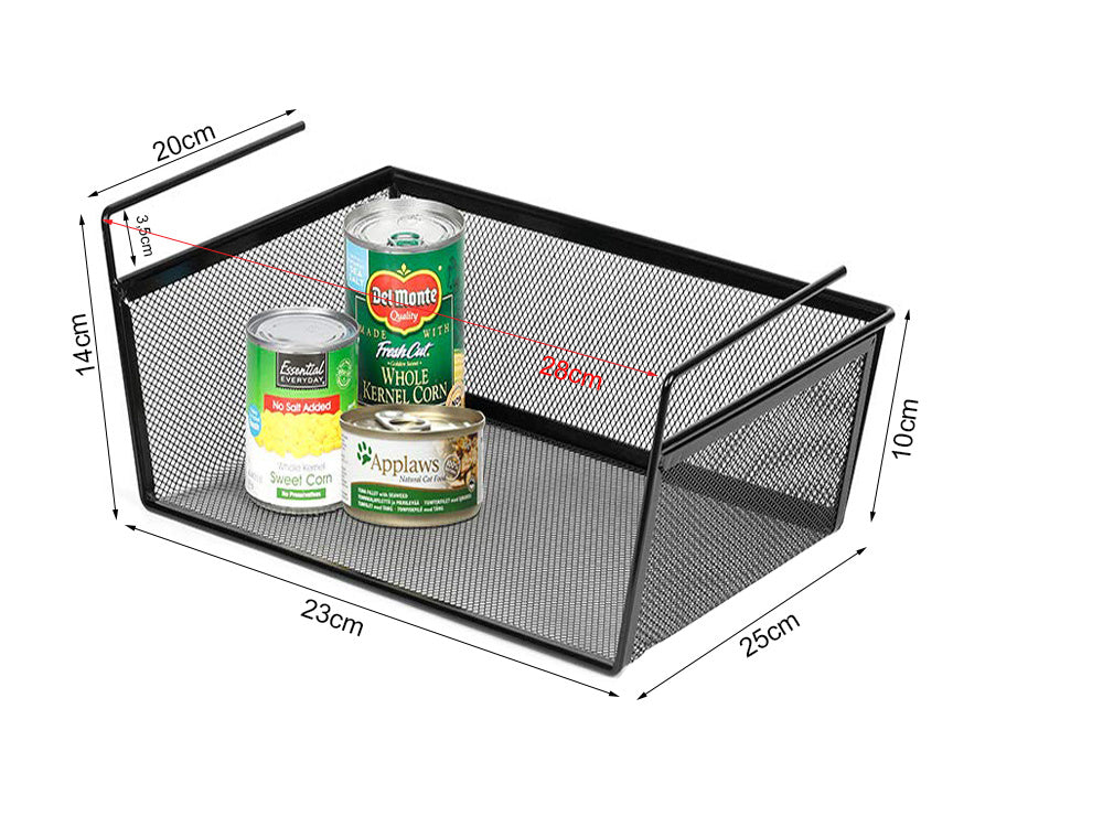 Metāla groza piekarināms virtuves plaukts piekarināms plauktu organizators