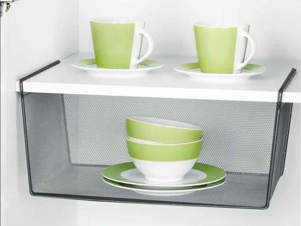 Metāla groza piekarināms virtuves plaukts piekarināms plauktu organizators