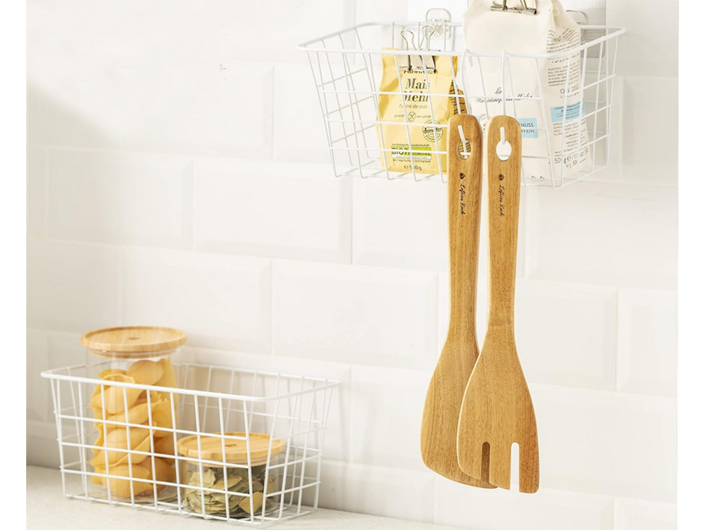 Metāla groza organizators, piekarināms plaukts, balts, stiprs