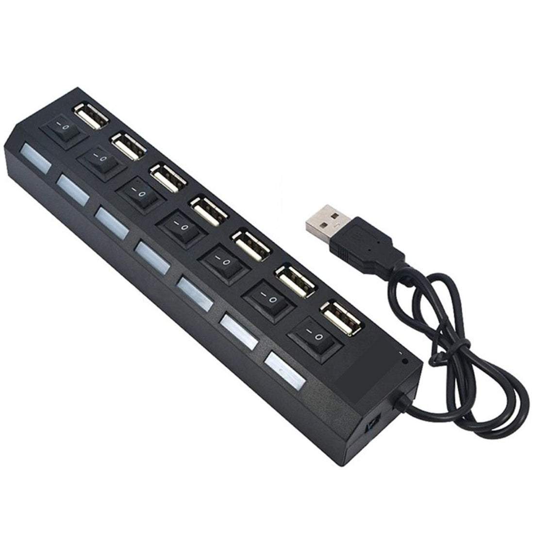 USB pagarinātājs 7X USB 2.0