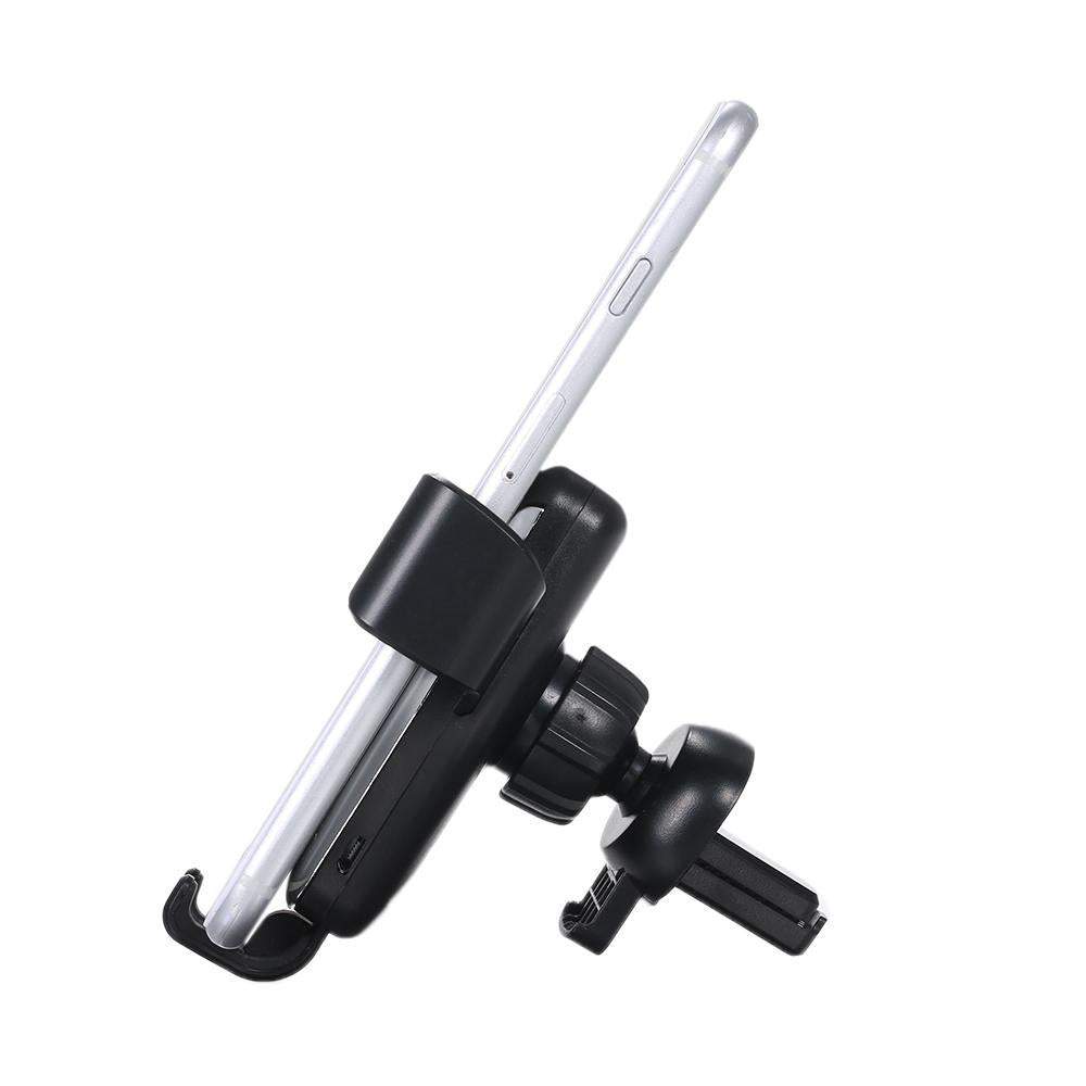 Automašīnas tālruņa turētājs ar iebūvētu induktīvo lādētāju ātra uzlāde QI