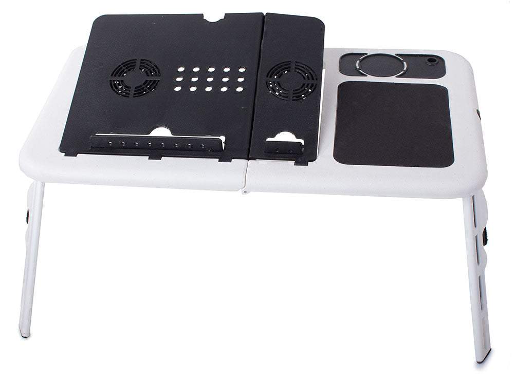 Regulējams galds datoram ar ventilatoriem