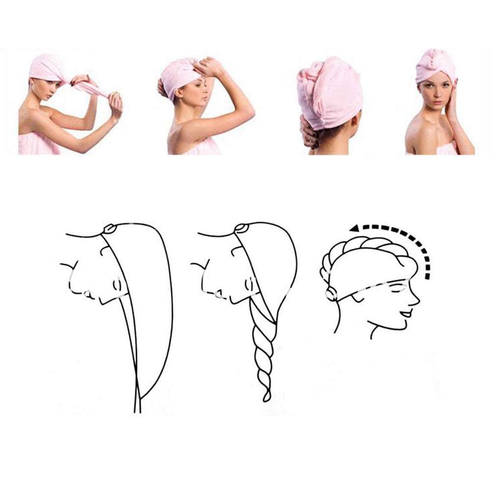 Dvielis matu žāvēšanai