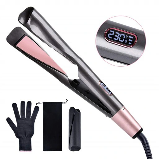 Keramikas matu taisnotājs-lokšķēres 2IN1