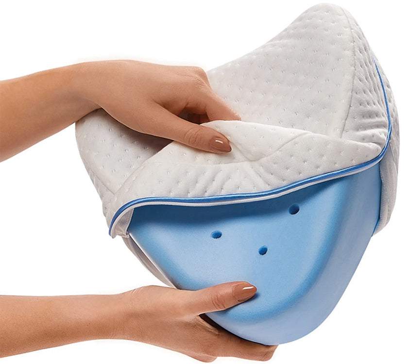 Ergonomisks spilvens kājām un ceļiem labākam miegam