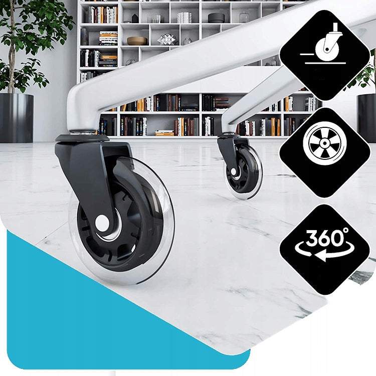 Gumijas riteņi krēslam 5 gabali