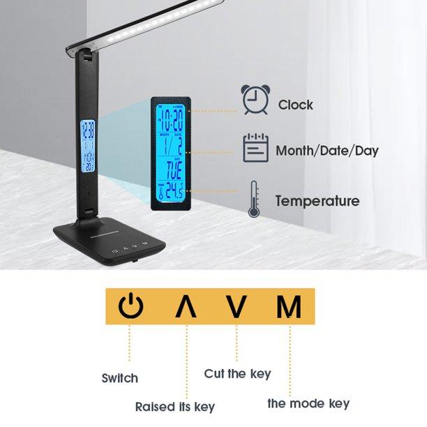 Galda lampa - telefona turētājs