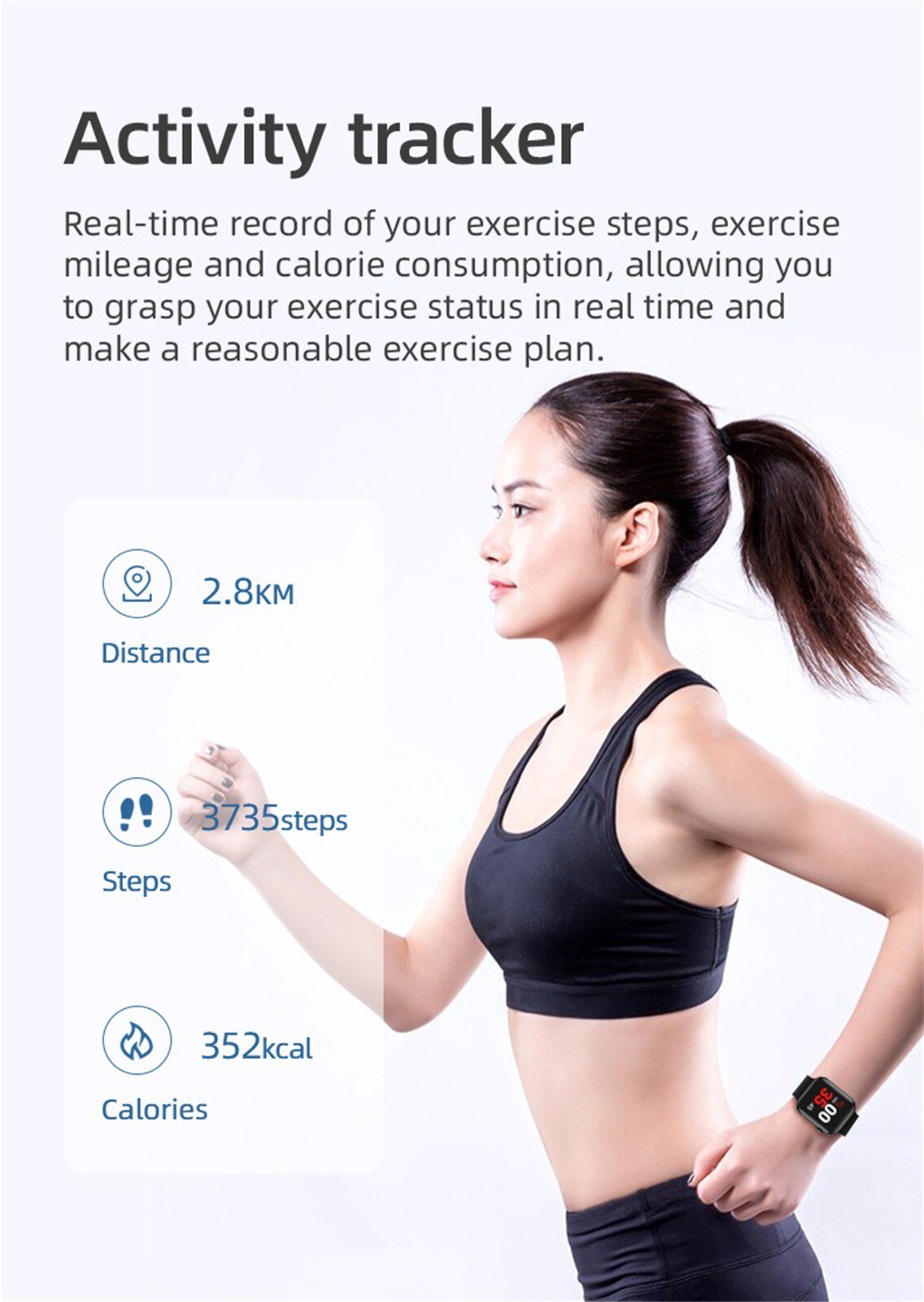 Viedpulkstenis smart-watch iWatch 6 44mm pedometrs, pulsa mērītājs