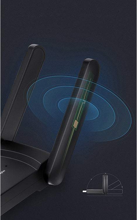 USB Wi-Fi adapteris 1200MBps dual wifi tīkla karte