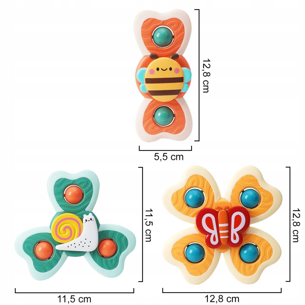 Fidget Spinner 3gab.