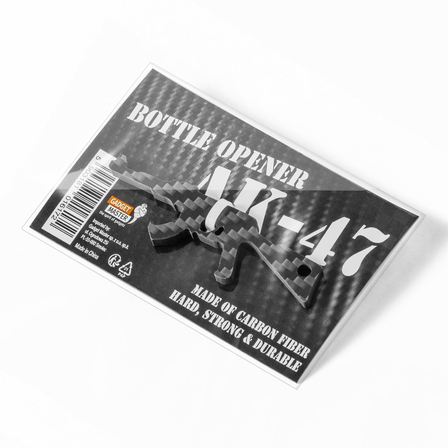 Pudeļu attaisāmais, atslēgu piekriņš Ak-47 (oglekļa šķiedra)