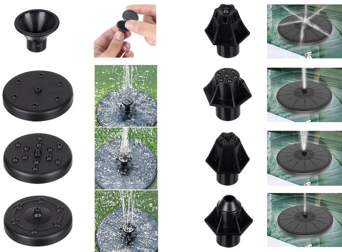 Led Saules dārza strūklaka