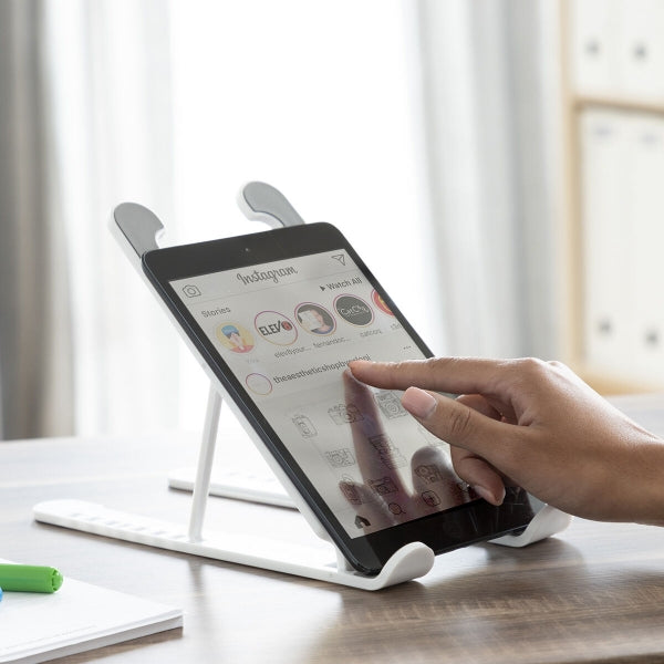 Salokāms un regulējams klēpjdatora statīvs