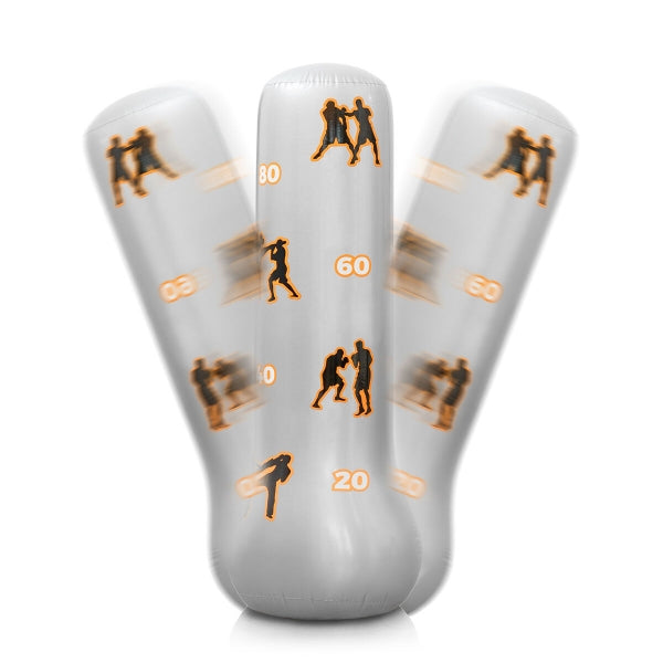 Bērnu piepūšamais boksa maiss ar statīvu