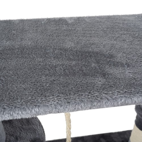 Kaķu māja - nagu asināmais 141cm pelēks