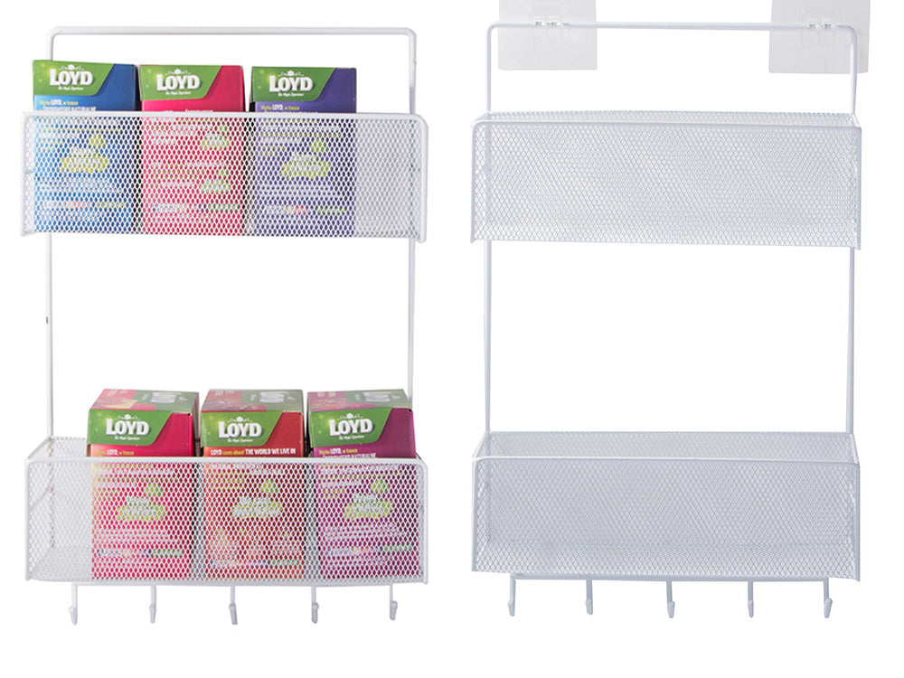 Metāla organizatora piekarināms plaukts virtuves plaukts vannas istabas pakaramais