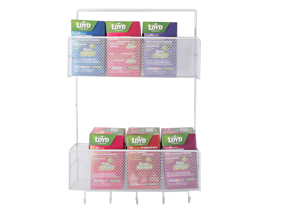 Metāla organizatora piekarināms plaukts virtuves plaukts vannas istabas pakaramais