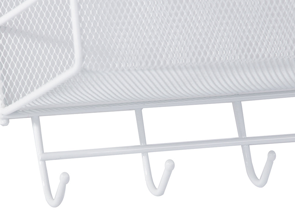 Metāla organizatora piekarināms plaukts virtuves plaukts vannas istabas pakaramais