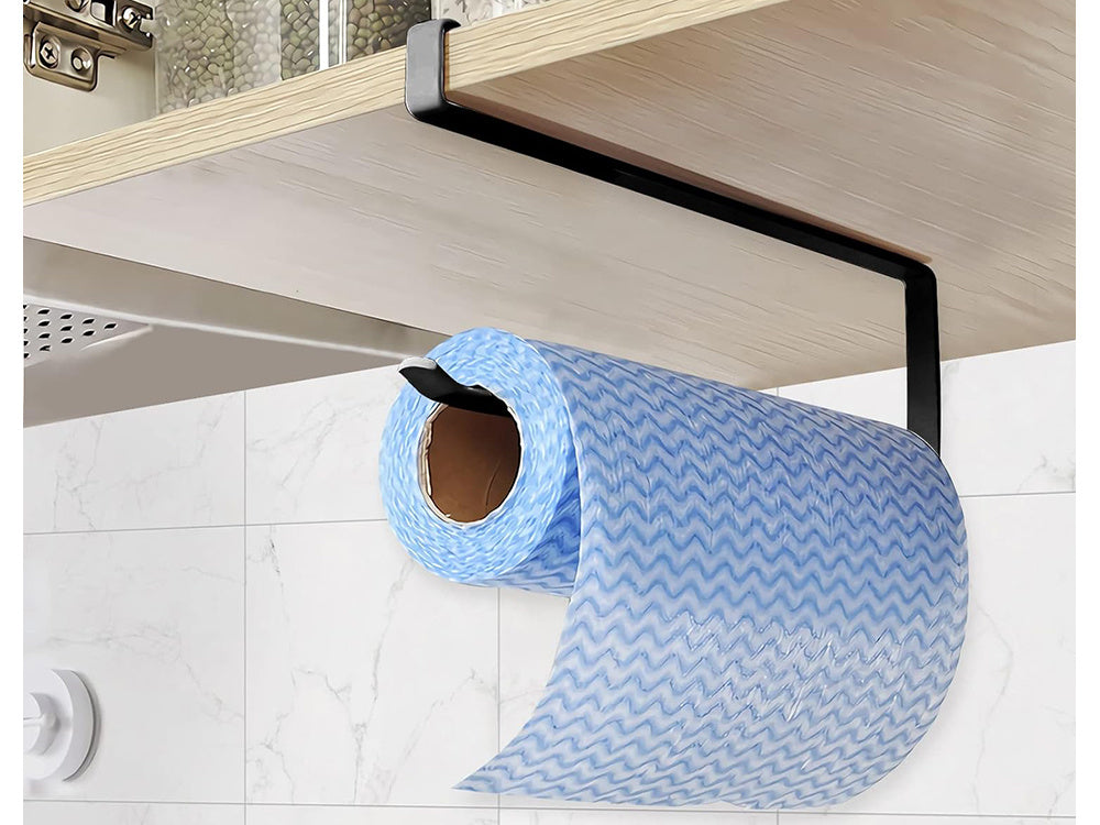 Virtuves papīra dvieļu turētājs, uzspraužams, metāla, loft, matēts