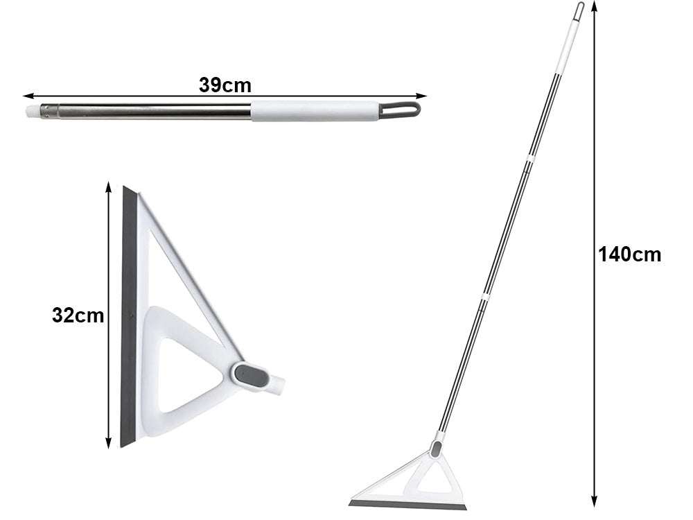 Skrāpis ūdens savākšanai grīdām logiem stikliem spoguļiem slotas skrāpis