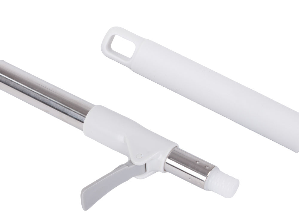 Rotācijas mops ar 360 grādu griešanās spainīti un 2 mikrošķiedras spilventiņiem