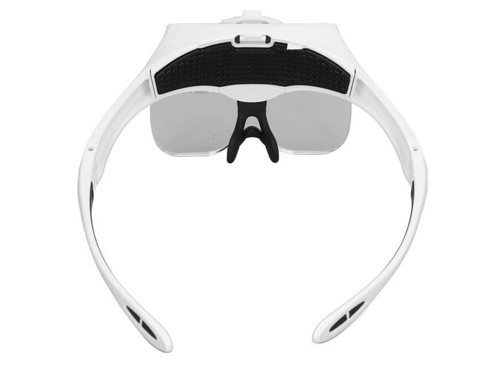 Luktura palielināmais stikls ar 4 gaismas diodēm, 3,5 precīzs lukturis profesionāls