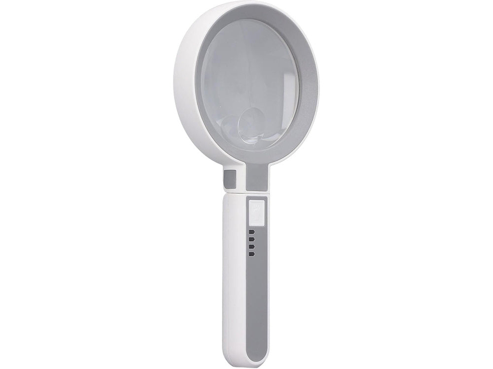 Kosmētiskās lasāmās lampas apgaismojums ar palielināmo stiklu, 20 gaismas diodes