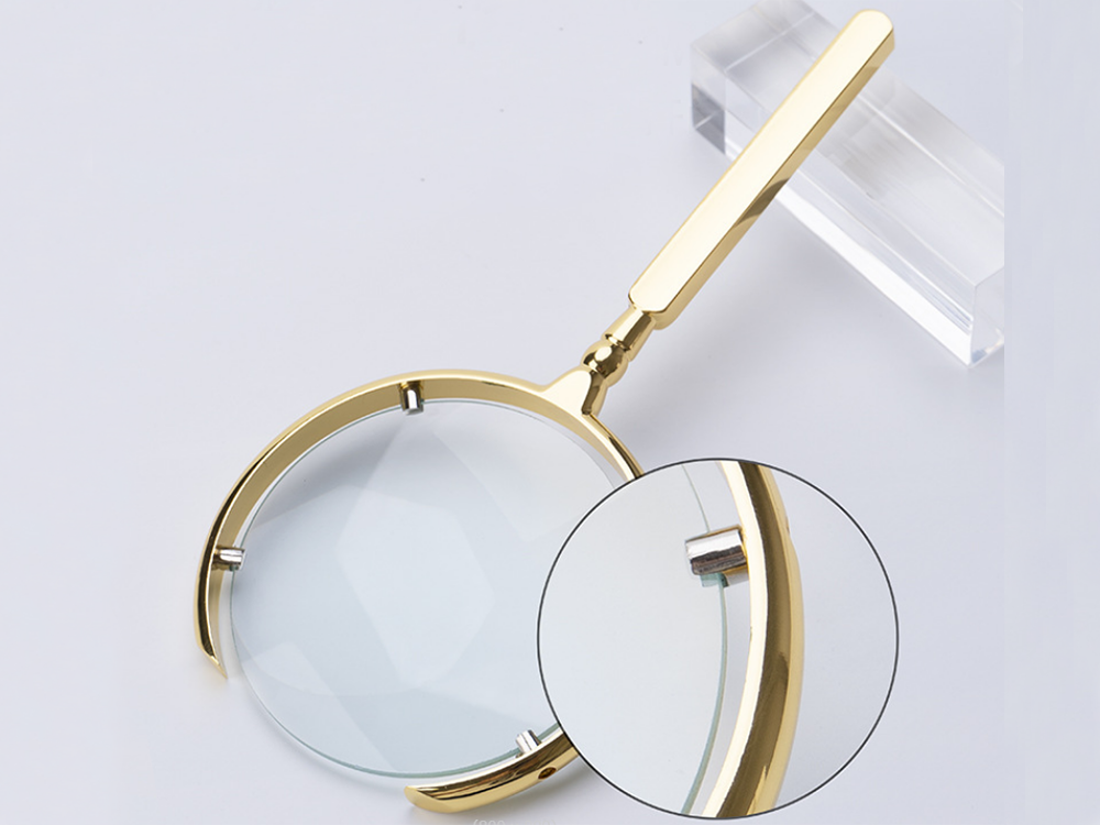 Lasāmā lupas manuālā lupas zelta palielinājums 6x