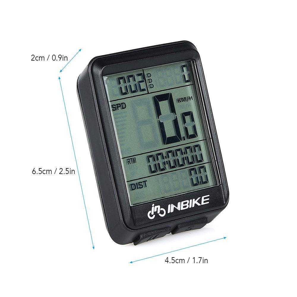 Bezvadu velosipēda spidometrs