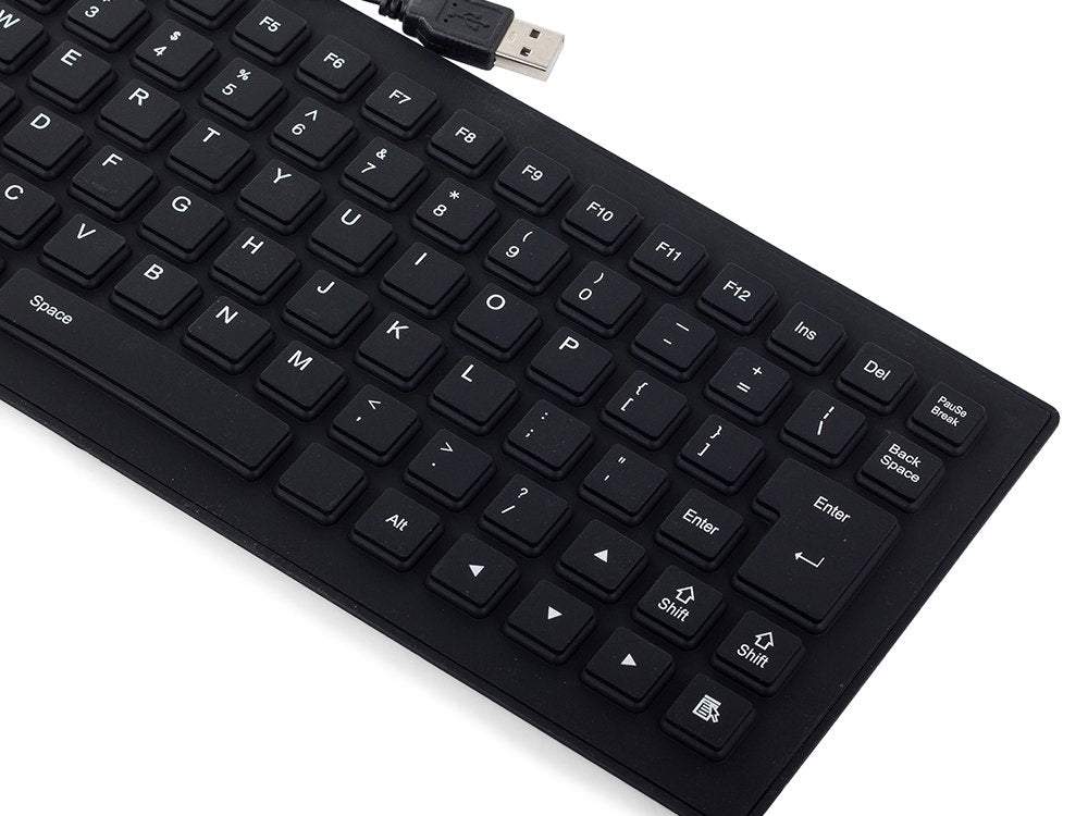 Silikona klaviatūra - salokamā tastatūra USB