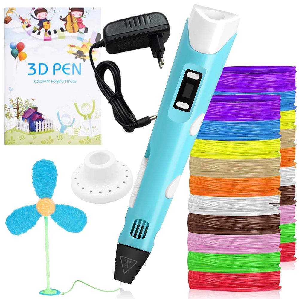 3D pildspalva + 200 metri kasetne un grāmata ar idejām