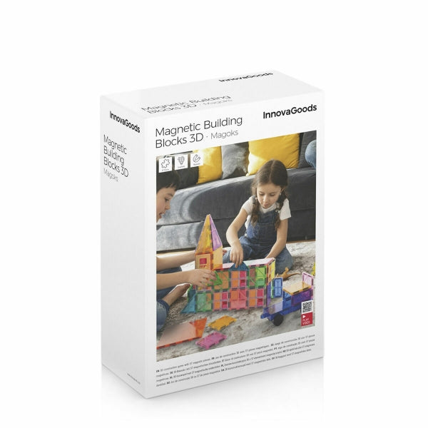 3D magnētiskie celtniecības bloki