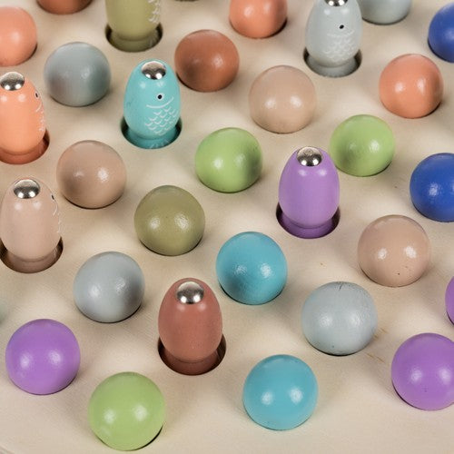 Makšķerēšanas spēle ar magnētu