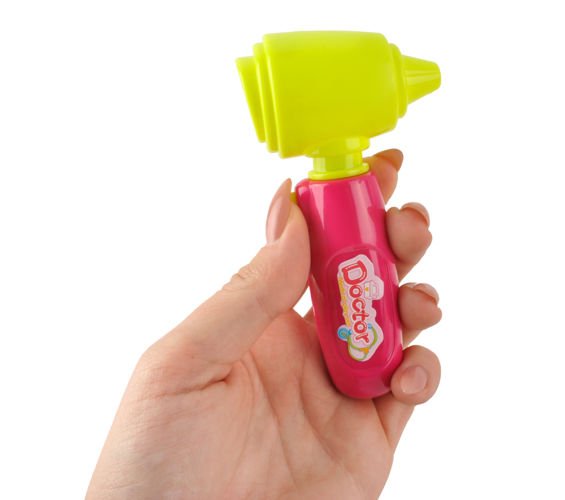 Mazā daktera komplekts – rozā ratiņi