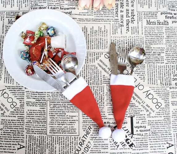 Galda piederumu kabatiņas – cepure, 12 gab