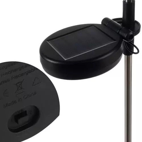 Saules dārza lampas