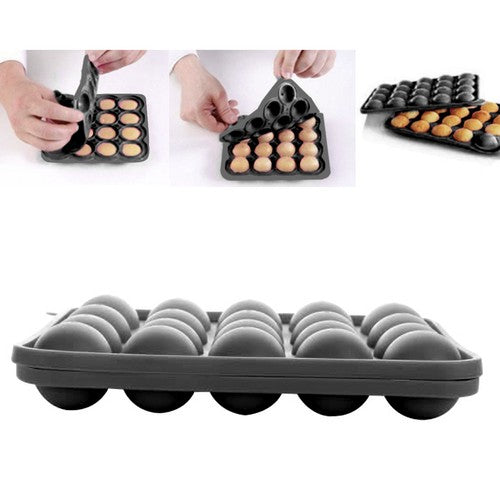 Silikona veidne cepumiem