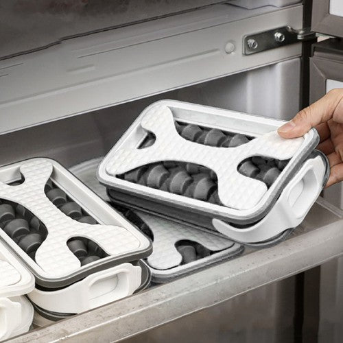 Silikona ledus kubiņu veidne