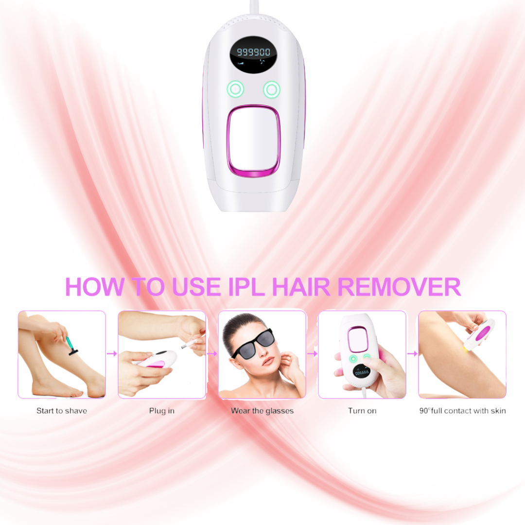 Fotoepilators IPL matu noņēmējs