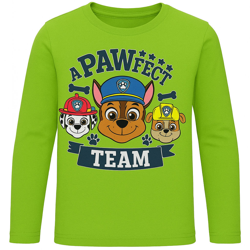 Ķepu patruļa Pawfect bērnu garais krekls, topiņš 6 gadi / 116 cm