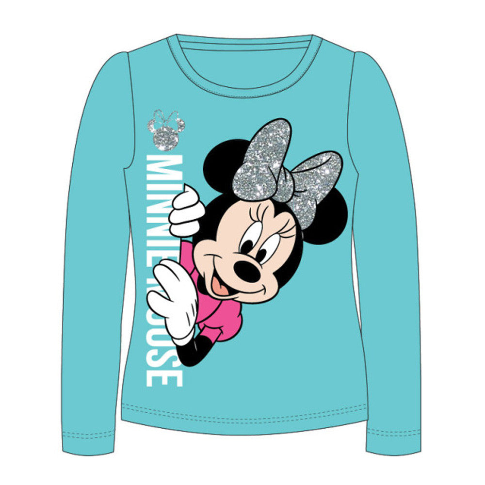 Disney Minnie Sudraba bērnu garais krekls, topiņš 104 cm