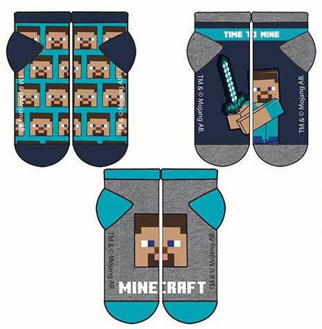 Minecraft bērnu zeķes bez paslēpēm 35/38