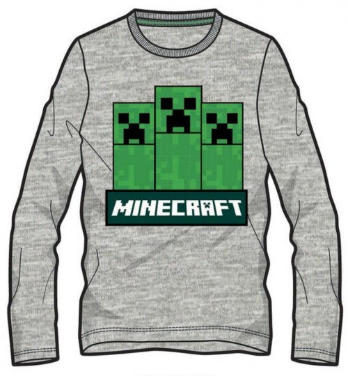 Minecraft Trio bērnu krekliņš ar garām piedurknēm, 6 gadi