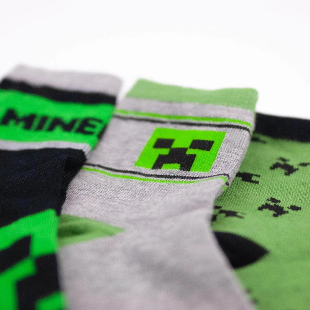 Minecraft Creeper bērnu zeķes 35/38