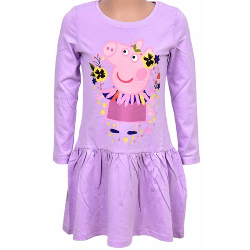 Peppa Pig Flower bērnu kleita 4 gadi / 104 cm