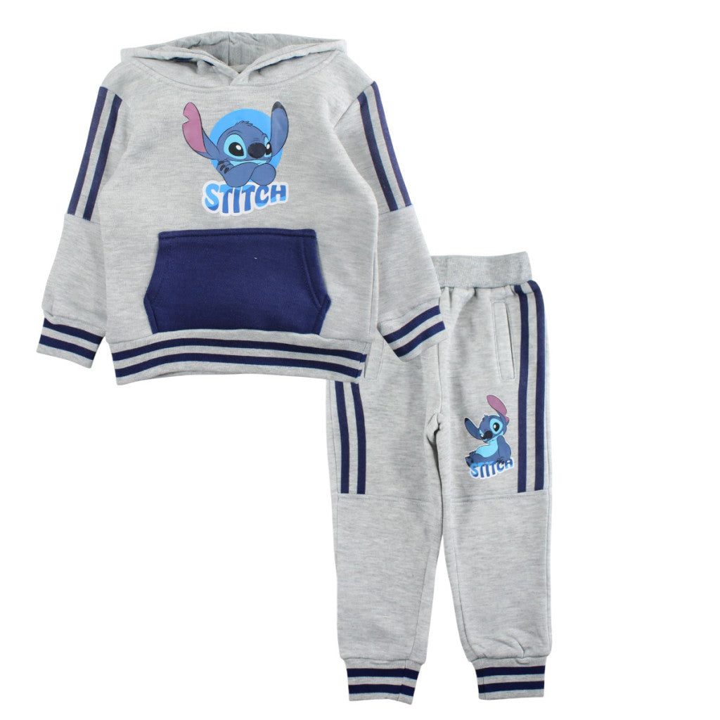 Disney Lilo un Stitch pelēks bērnu treniņtērps, skriešanas komplekts 3 gadi / 98 cm