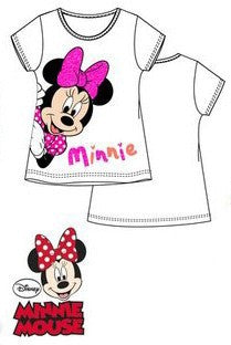 Disney Minnie bērnu īsais T-krekls, 3 gadi