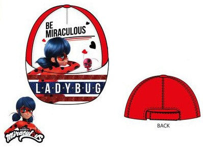 Miraculous Ladybug bērnu beisbola cepure 52 cm